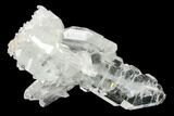 Faden Quartz Crystal Cluster - Pakistan #135401-1